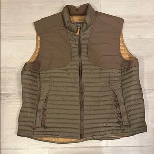 Olive Green Puffer Vest